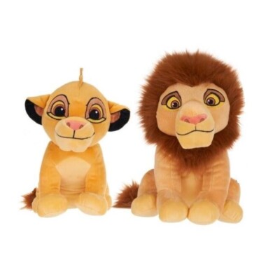 Peluche Re Leone Disney H 30cm Lion King