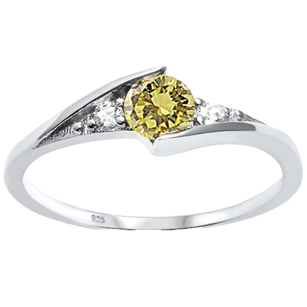 Anillos De Oro Amarillo Turquesa Eternidad Fashion