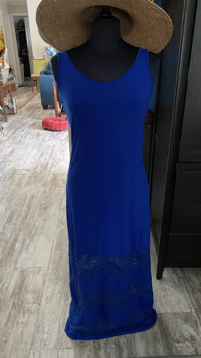 Summer Sexy Shapely maxi dress Lace Size Small Apt.9 sleeveless