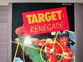 Target Renegade (Nintendo NES) COMPLETE IN BOX CIB Authentic