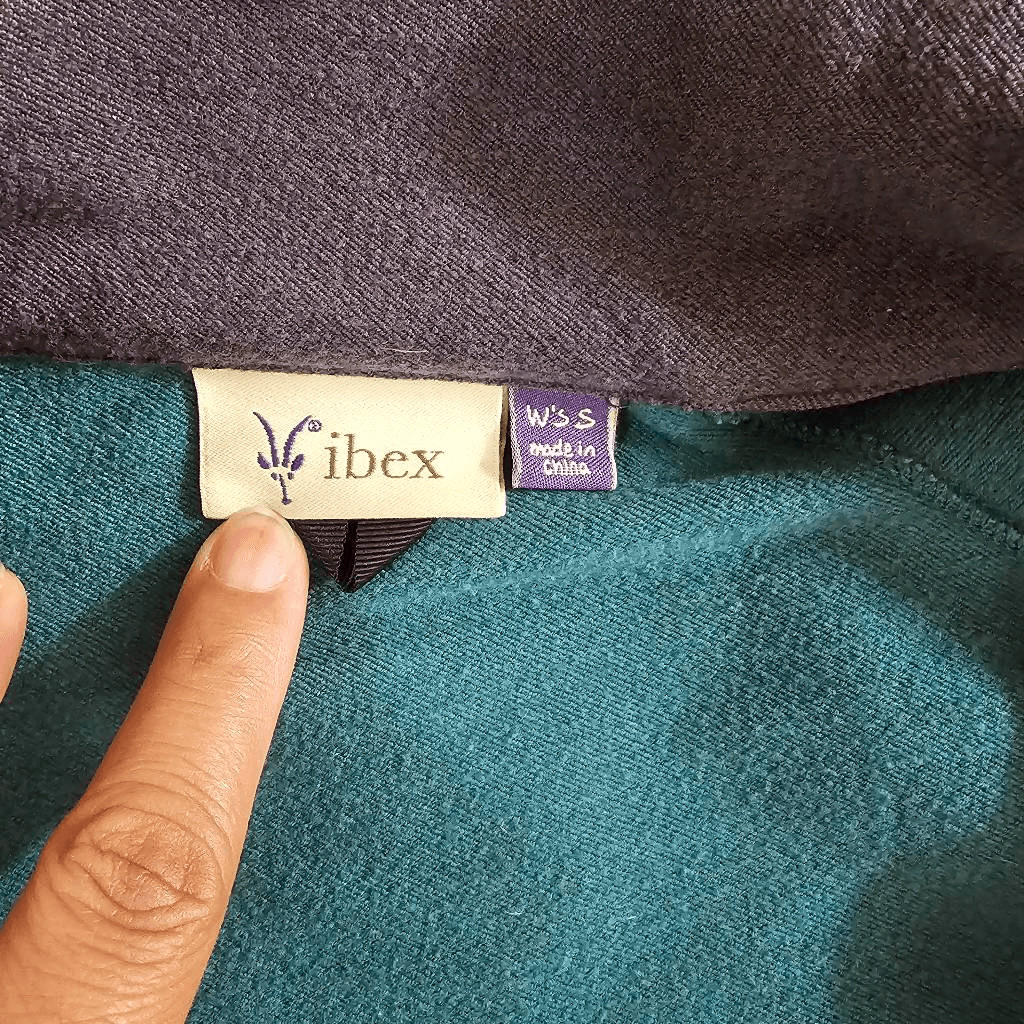 Ibex Sofshell Full Zip Jacket Peak Climawool Logo… - image 6