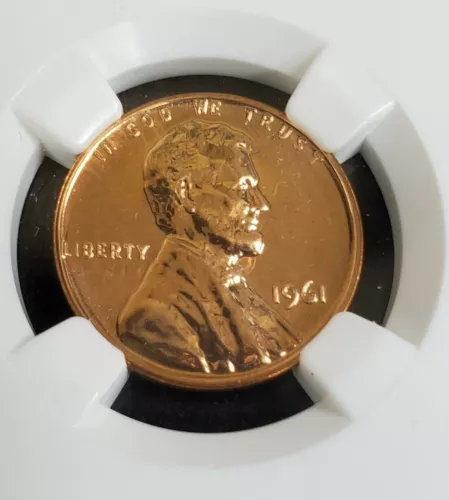 1961 1c NGC PF68 RD Proof Lincoln Memorial Cent 