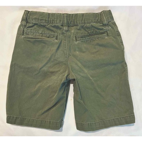 Faded Glory Chino Style Khaki Shorts with Adjustable Waist - Kids | Size: 8 - Picture 2 of 5
