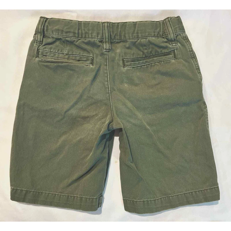 Шорты хаки с регулируемой талией Faded Glory стиль чино - детские | размер: 8 - Изображение 2 из 4