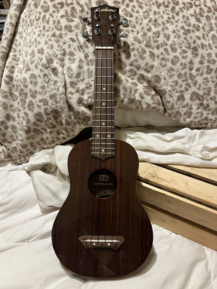 Ukelele Leolani de Honolulu Hawaii. Los sintonizadores necesitan baterías. Tiene cuerdas nuevas.  Foto 2 de 4