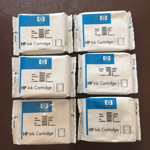 HP 940XL/940 Ink Cartridge Combo 2xL Black, 1 Yellow 1 XL Cyan 2 Magenta Genuine - Picture 2 of 12