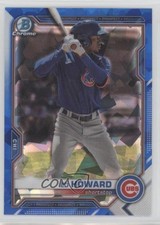 2021 Bowman Chrome Draft Sapphire Edition Ed Howard #BDC-198 0e4z