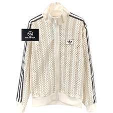adidas Originals Summer Glow Firebird Track Top KC0749 Women's White