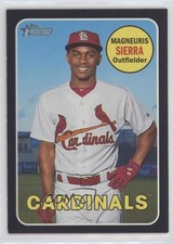 2018 Topps Heritage Black Border /50 Magneuris Sierra #378 0t2
