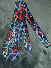 Appointed Apparel Neck Tie Peace Black 100% Polyester