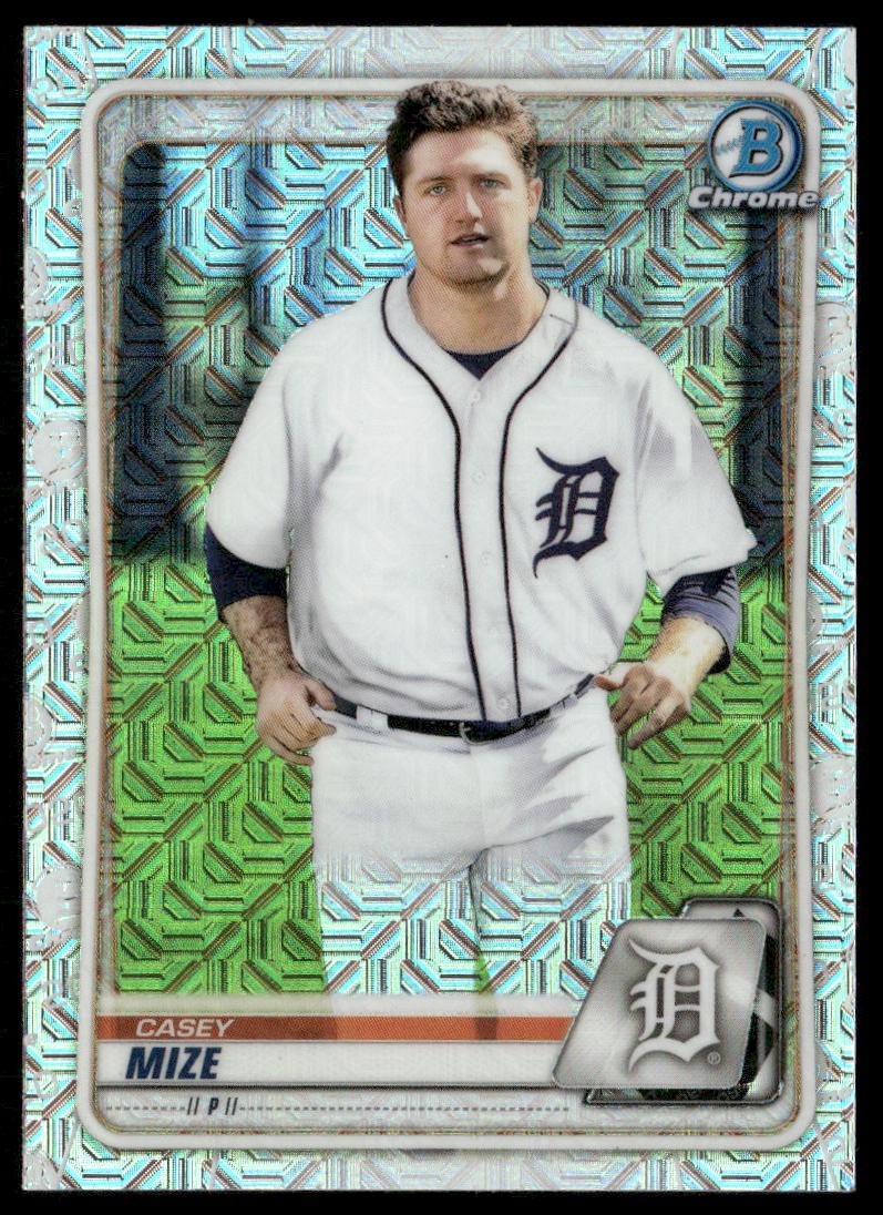 2020 Bowman Chrome Mega Box Prospects Image Variation #BCP-142 Casey Mize