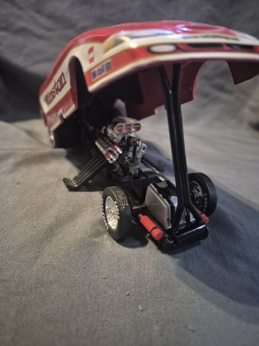 1997 "Signed" Mustang Funny Car Whit Bazemore Winston Mac Tools 1:24 Car Only - Picture 4 of 5