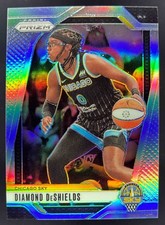 2024 Panini Basketball WNBA Prizm Diamond DeShields Silver #8 Chicago Sky