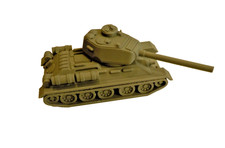 Per Bullone Azione 28mm 3D Sovietico T-34 85mm