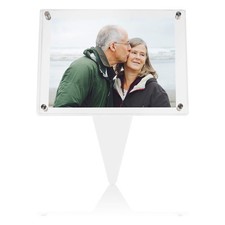SimpleView 5x7 Waterproof Picture Frame Memorial Gifts Cemetery Clear