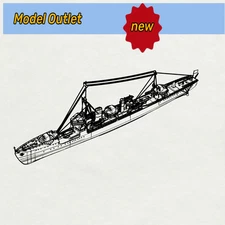 MRY-SFW 1/2000 Military Model Kit Momi Class, IJN Destroyer Momi, 1930