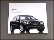2003 Mercedes Benz C-Class 52-page Sales Brochure Catalog C320 C230 C32 AMG C240