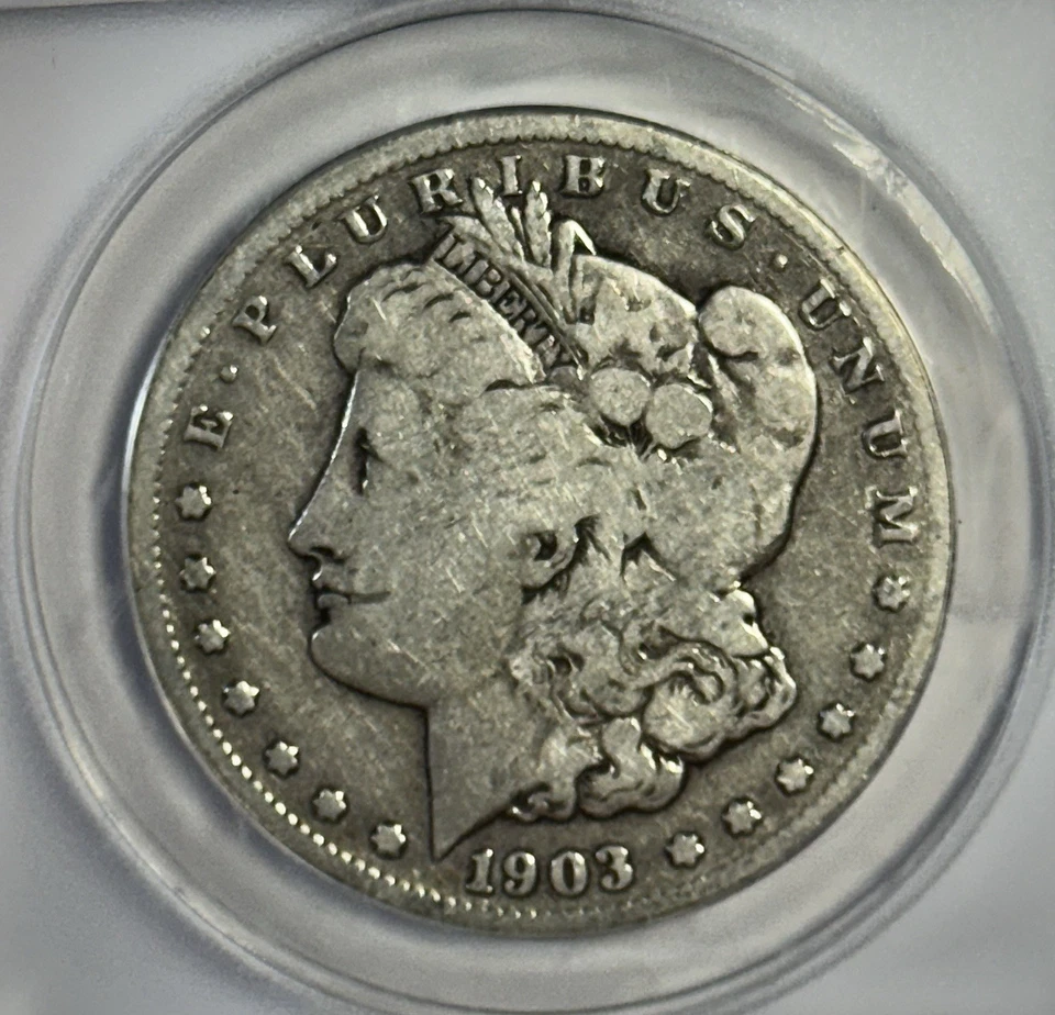 1903-S Morgan Dollar - ANACS VG8 - Image 3 of 4