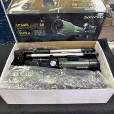 National Park Foundation Celestron Telescope Travel Scope 60 #22005