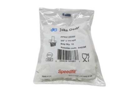 JOHN GUEST PP051222W PK OF 10 STEM ADAPTER NSMP
