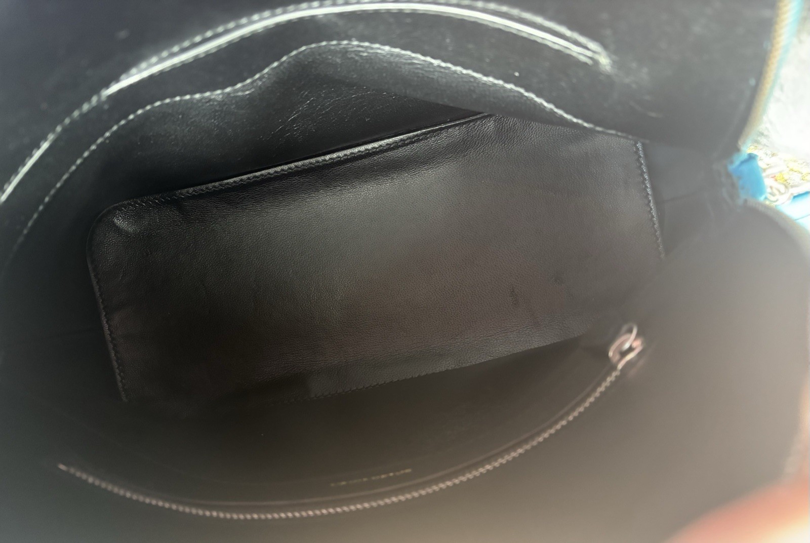 Balenciaga Ville Small Satchel Top Handle Bag Puppy Kitten Leather Crossbody image 9