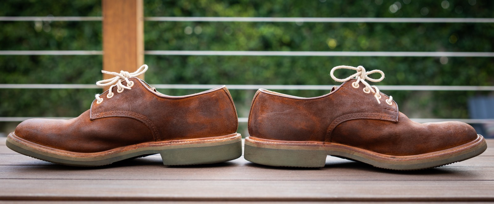 Trickers Daniel Tramping Shoe Brown Suede - Size UK 9.5 or US 10.5