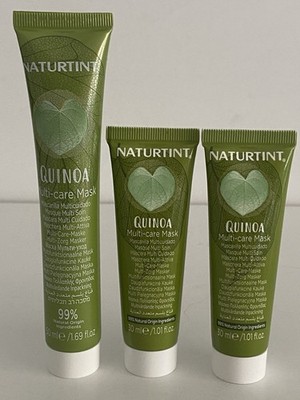 3-Quinoa Multi Care Hair Mask 1-1.69oz 2-1,01oz Naturtint
