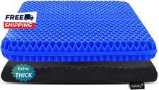 Gel Seat Cushion for Long Sitting Extra Thick Gel Cushion for Wheelchair