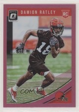 2018 Donruss Optic Rookies Pink Prizm Damion Ratley #113 09vi