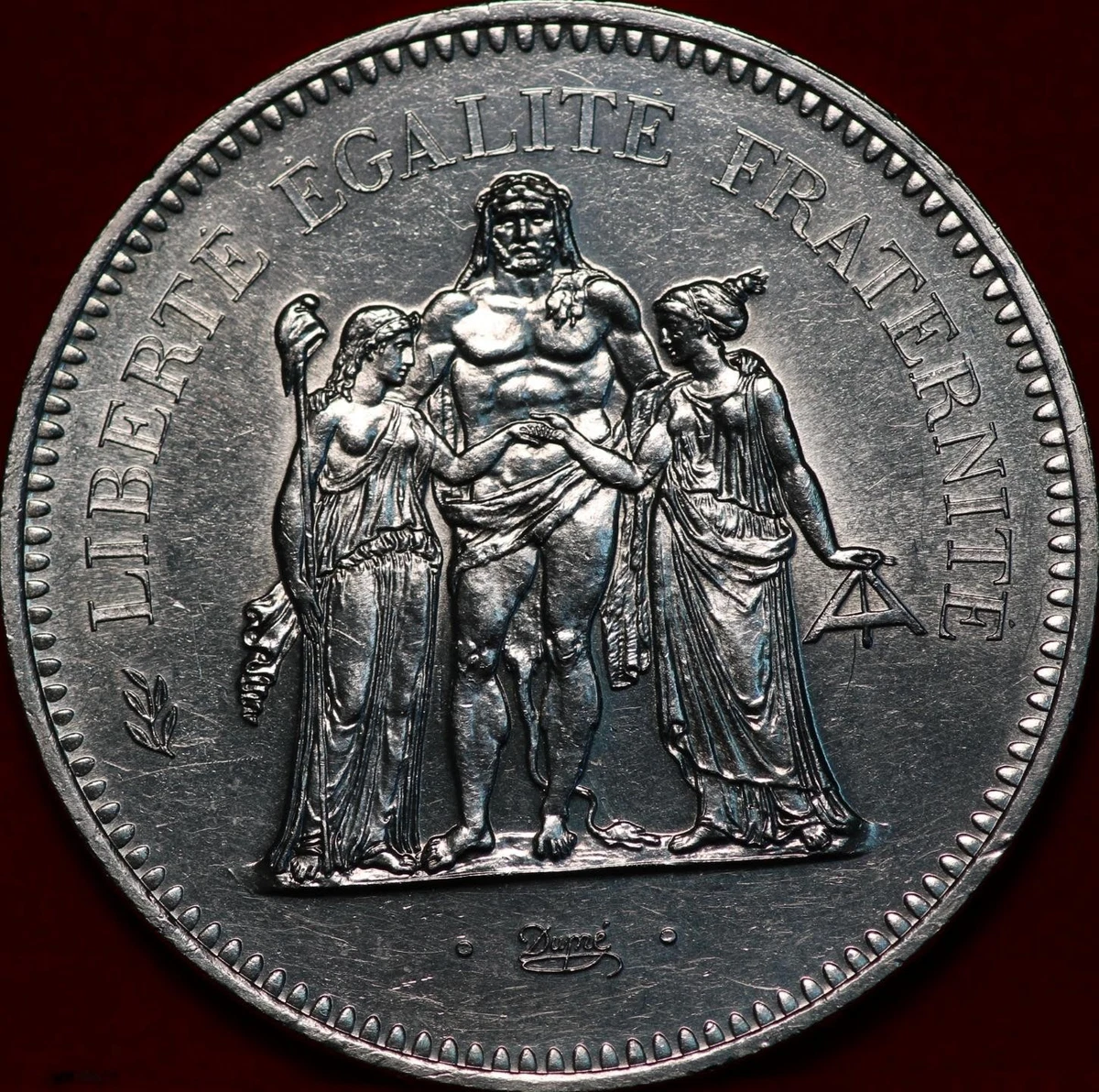 未经认证银1977 法国硬币| eBay