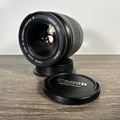 Canon EF 28-80mm f/3.5-5.6 IV USM Zoom Lens Ultrasonic AF - TESTED