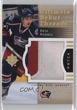 2007-08 Ultimate Collection Debut Threads 16/50 Kris Russell #DT-KR Patch 0af