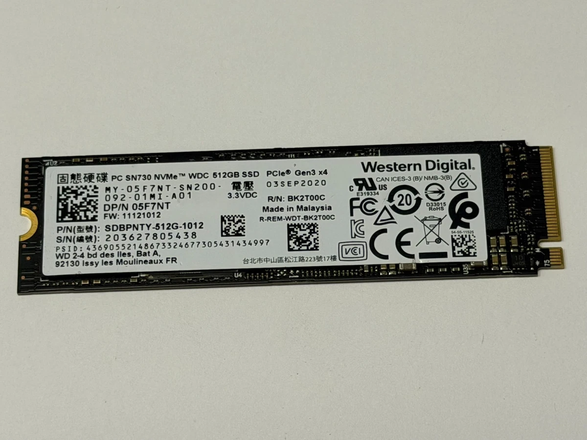 Western Digital M.2 Interface 512 GB Solid State Drives for sale