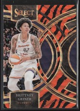 Brittney Griner 2024 Panini Select WNBA #137 Premier Tiger Stripe SP