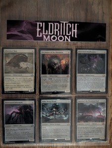 MTG Complete Set Of Eldritch Moon 1 - 205 cards Includes Player's Guide