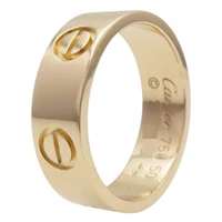 Cartier Love Ring 18K Rose Gold Size 55 CARTIER Love Ring 18K Rose Gold US Size 5.5 B4084800