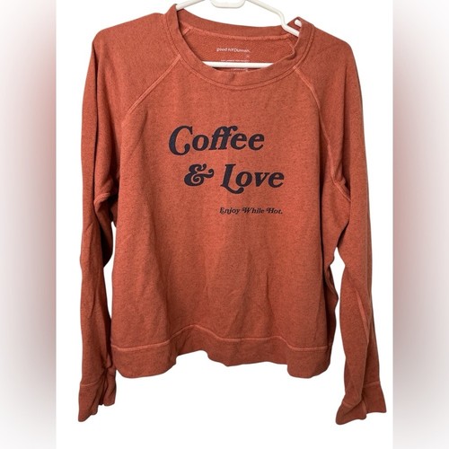 GOOD HYOUMAN The Smith - Coffee & Love - Canyon Sweatshirt