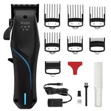 Wahl Vapor Cordless Clipper Black Blue F32 Fadeout USB Charging for Head