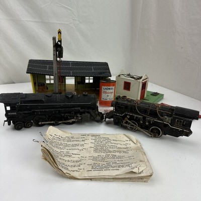 O Gauge Dampflokomotiven Lot 2 Lionel American Flyer Analog AC 3-Leiter