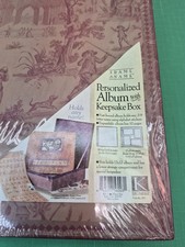 Vtg Beautiful K Co Personalize This 32 Pg Album With Keepsake Box 12x12 Company