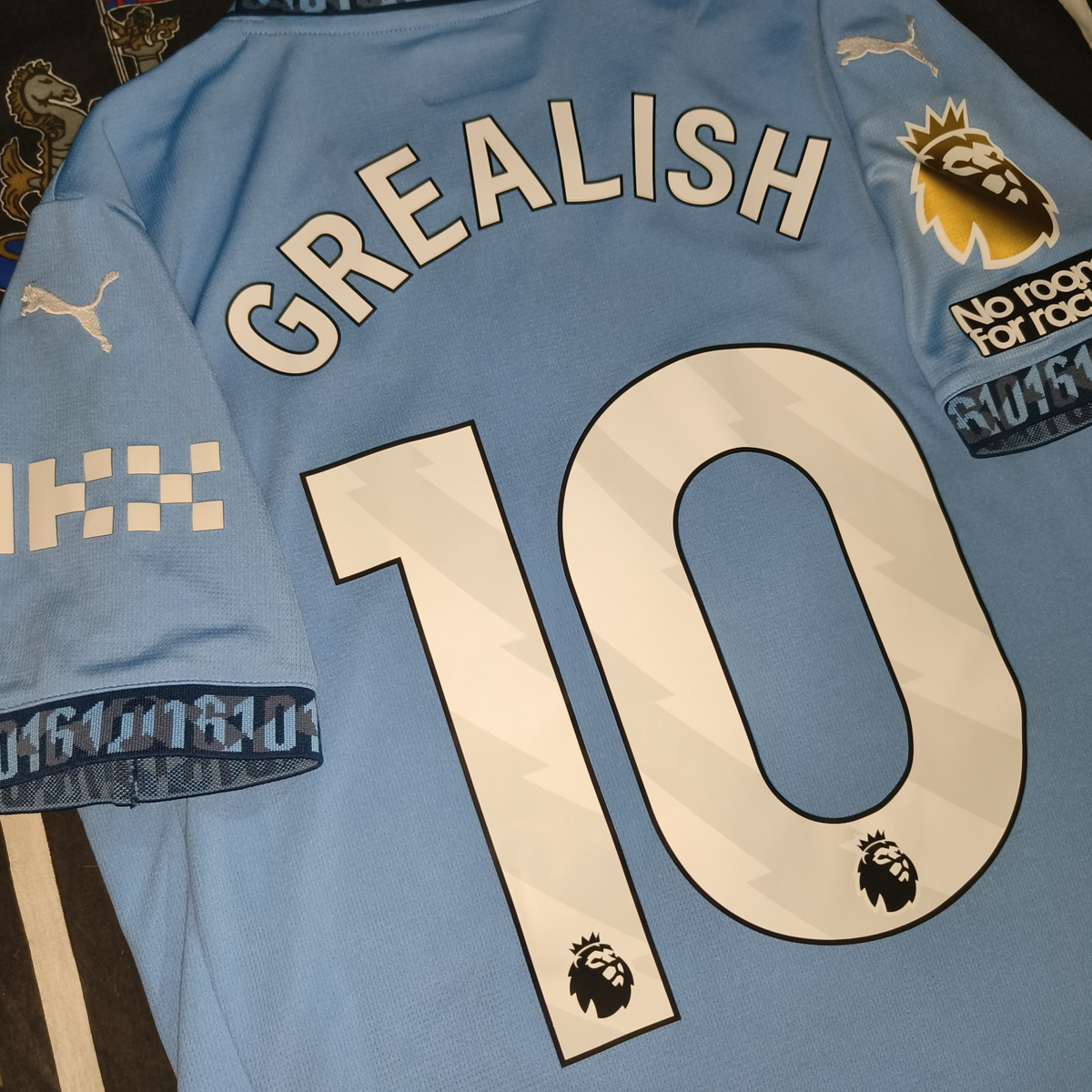 Manchester City Home Football Shirt Jersey 2024 2025 Jack Grealish