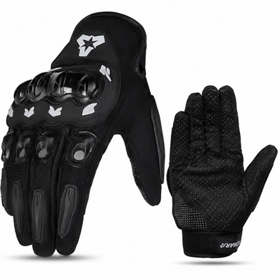 Motorradhandschuhe Touchscreen | Kohlefaser Knöchel | Sommer | Motorrad ATV