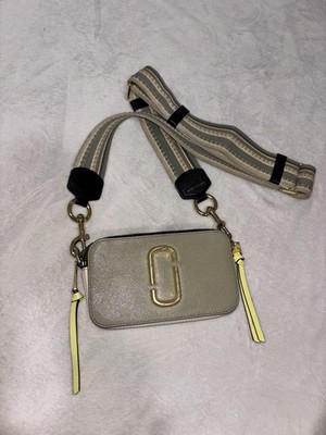 Marc Jacobs The Snapshot Crossbody Bag Dusty Lilac Multi Strap Dust Bag