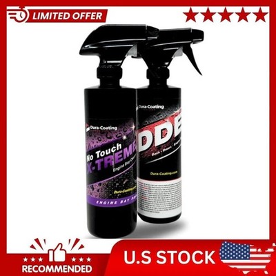 DURA-COATING TECHNOLOGY DDE Spray Detailer & No Touch Engine Bay Cleaner Combo