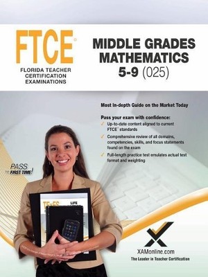 Sharon A Wynne 2017 FTCE Middle Grades Math 5-9 (025) (Taschenbuch)
