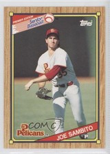 1989 Topps Senior Professional Baseball Association Box Set Joe Sambito #95 9am