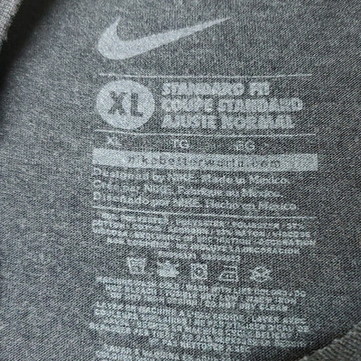 0067 Nike Baltimore Orioles T Shirt Mens XL Grey MLB Baseball Fan Graphic Tee