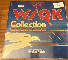 Stranger Things The WSQK Collection Limited Edition Exclusive Red Color Vinyl LP