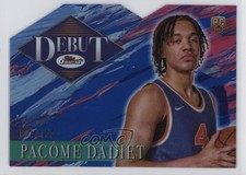 2024-25 Topps Finest Debut Blue Refractor /150 Pacome Dadiet Pacôme #D-28 oh4
