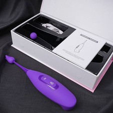 Vibrator Zauberstab Sexspielzeug Frauen Klitoris G-Punkt Dildo Nippel Stimulator